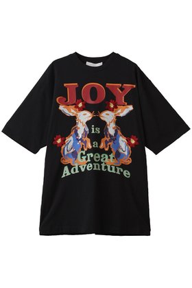 【スリーワン フィリップリム/3.1 Phillip Lim】 JOY IS A GREAT ADVENTURE Tシャツ人気、トレンドファッション・服の通販 founy(ファニー) ファッション Fashion レディースファッション Fashion for Women トップス・カットソー Cut & Sew Tops シャツ・ブラウス・オフィスカジュアル Elegant Blouses & Button-Ups ロングTシャツ・Tシャツ Longline T-Shirts & Tees カットソー・ベーシックTシャツ Cut-and-Sewn Tops / Stretch Tees & Basics ショート Short, Short Length スラックス Slacks, Dress Pants スリーブ Sleeve, Long Sleeve / Short Sleeve デニム Denim, Jeans Material プリント Print, Printed Pattern リラックス Relax, Relaxed Fit 新作・新入荷 New Arrivals / New In |ID:prp329100004687908