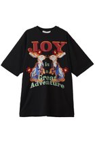 【スリーワン フィリップリム/3.1 Phillip Lim】のJOY IS A GREAT ADVENTURE Tシャツ ブラックマルチ|ID:prp329100004687908