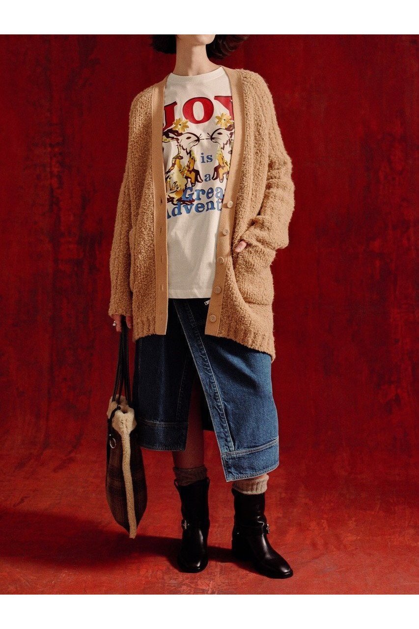 【スリーワン フィリップリム/3.1 Phillip Lim】のJOY IS A GREAT ADVENTURE Tシャツ 人気、トレンドファッション・服の通販 founy(ファニー) 　ファッション　Fashion　レディースファッション　Fashion for Women　トップス・カットソー　Cut & Sew Tops　シャツ・ブラウス・オフィスカジュアル　Elegant Blouses & Button-Ups　ロングTシャツ・Tシャツ　Longline T-Shirts & Tees　カットソー・ベーシックTシャツ　Cut-and-Sewn Tops / Stretch Tees & Basics　ショート　Short, Short Length　スラックス　Slacks, Dress Pants　スリーブ　Sleeve, Long Sleeve / Short Sleeve　デニム　Denim, Jeans Material　プリント　Print, Printed Pattern　リラックス　Relax, Relaxed Fit　新作・新入荷　New Arrivals / New In　other-6|ID: prp329100004687908 ipo3291000000033852503