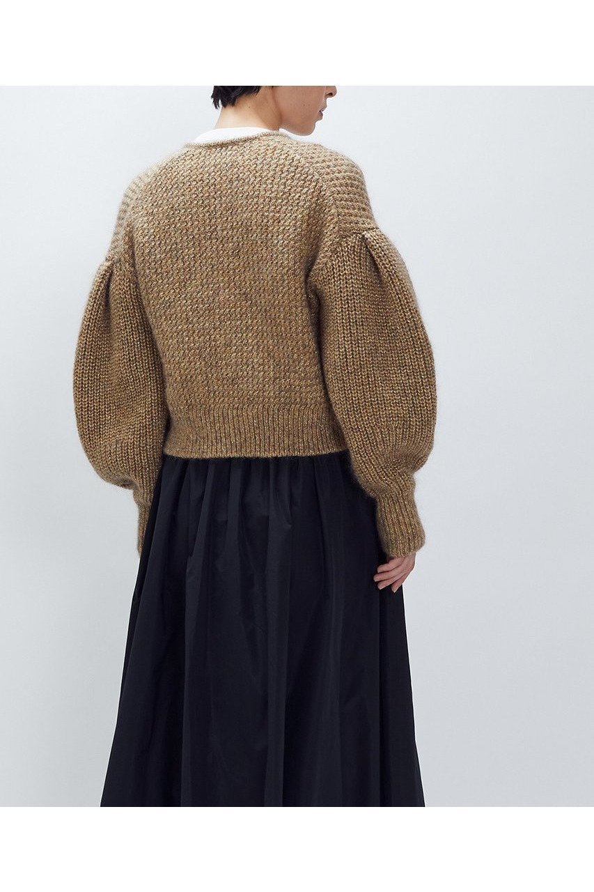【プルミエ アロンディスモン/1er Arrondissement】のラメモヘアリリヤーンボレロカーディガン 人気、トレンドファッション・服の通販 founy(ファニー) 　ファッション　Fashion　レディースファッション　Fashion for Women　トップス・カットソー　Cut & Sew Tops　ニット　Knit Tops & Sweaters　カーディガン・羽織り　Layered Style Cardigans　カーディガン　Cardigan, Knitwear　コンパクト　Compact, Small Size　ショート　Short, Short Length　バランス　Balance, Style Balance　フォルム　Silhouette, Form　ボレロ　Bolero, Short Cardigan　ワイド　Wide, Wide Fit　新作・新入荷　New Arrivals / New In　畦　Ribbed Knit　軽量　Lightweight, Ultra Light　other-7|ID: prp329100004687910 ipo3291000000033852522