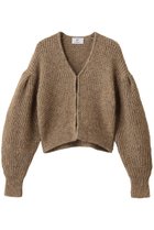 【プルミエ アロンディスモン/1er Arrondissement】のラメモヘアリリヤーンボレロカーディガン ベージュ|ID: prp329100004687910 ipo3291000000036101937