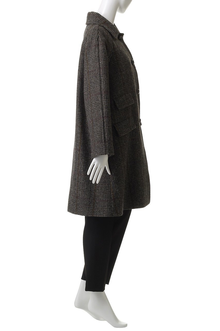 【マックスマーラ/Max Mara】の【Weekend Max Mara】PITONE Lana Vergine チェックコート 人気、トレンドファッション・服の通販 founy(ファニー) 　ファッション　Fashion　レディースファッション　Fashion for Women　アウター　Coat / Outerwear Collection　コート・ロングコート・ピーコート　Long Coats, Peacoats & More　なめらか　Smooth, Silky Texture　インナー　Innerwear　エレガント 上品　Elegant　オケージョン　Occasion Wear　クラシカル　Classical, Vintage-Inspired　チェック　Check, Plaid, Tartan　ロング　Long, Long-Length　other-3|ID: prp329100004687917 ipo3291000000036227134