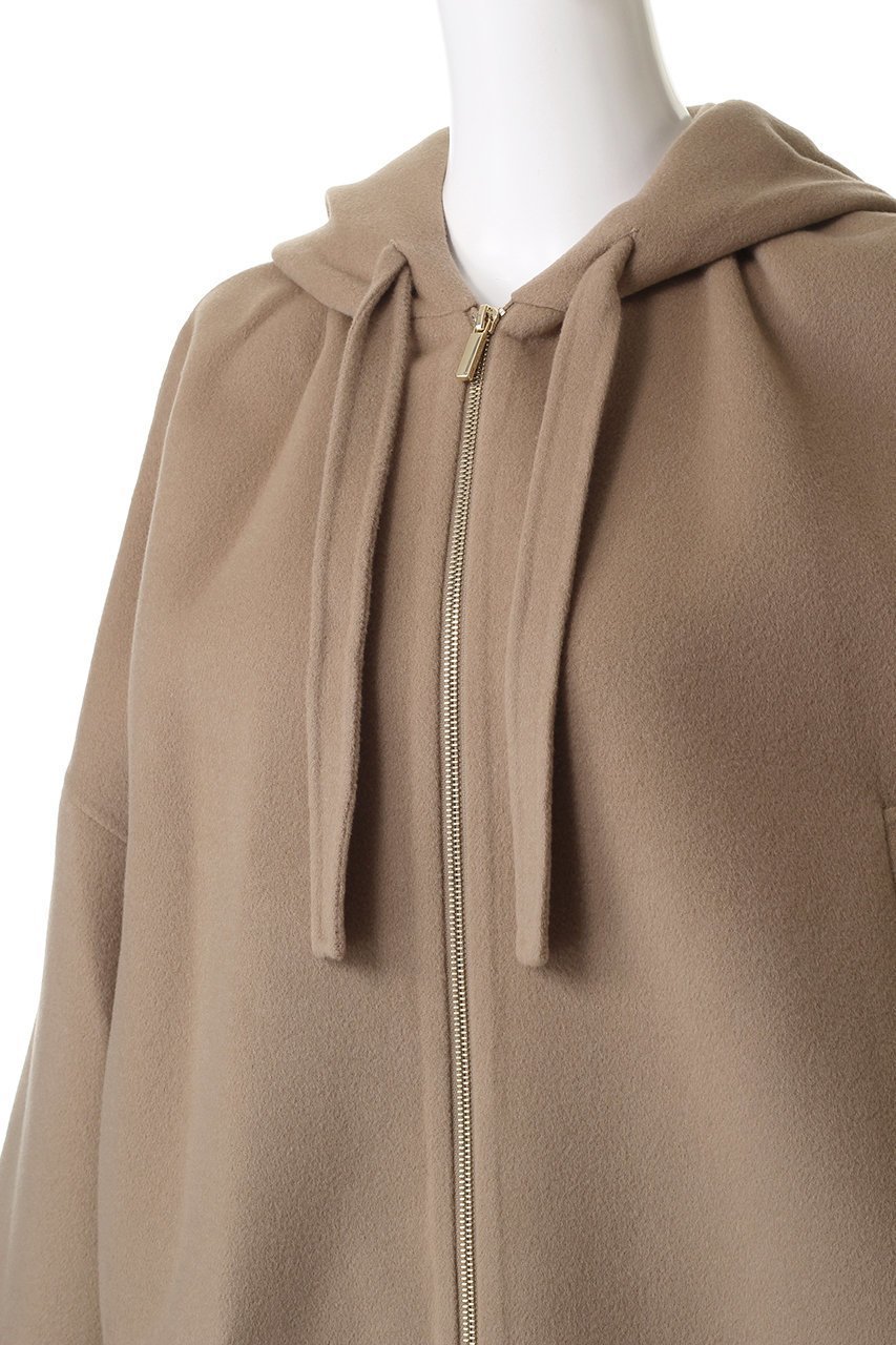 【マックスマーラ/Max Mara】の【 S Max Mara】LEILA Lana Vergine フーディージップ ショートコート 人気、トレンドファッション・服の通販 founy(ファニー) 　ファッション　Fashion　レディースファッション　Fashion for Women　アウター　Coat / Outerwear Collection　コート・ロングコート・ピーコート　Long Coats, Peacoats & More　なめらか　Smooth, Silky Texture　エレガント 上品　Elegant　ショート　Short, Short Length　ジップ　Zip, Zipper　新作・新入荷　New Arrivals / New In　other-5|ID: prp329100004687918 ipo3291000000033852576
