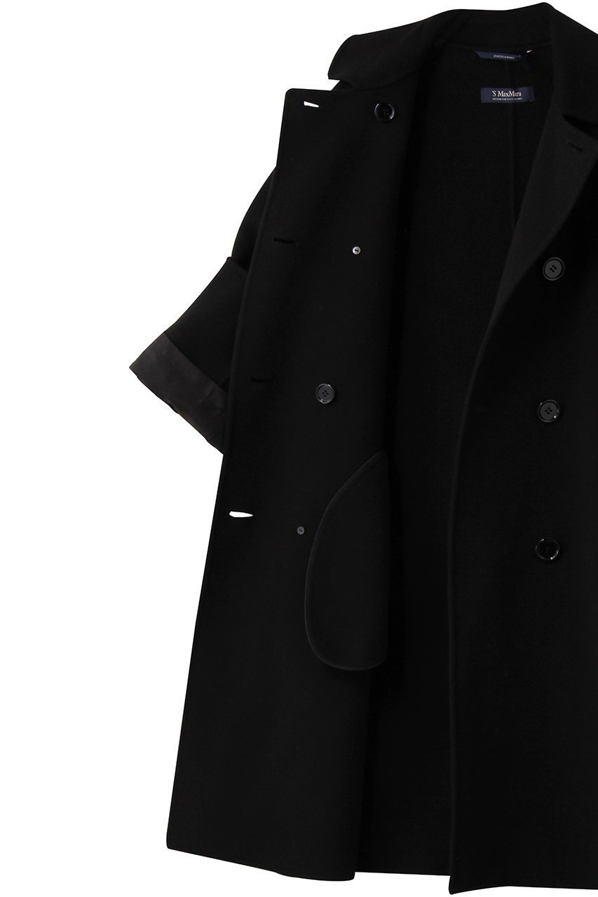 【マックスマーラ/Max Mara】の【 S Max Mara】RIBES Lana Vergine ロングコート 人気、トレンドファッション・服の通販 founy(ファニー) 　ファッション　Fashion　レディースファッション　Fashion for Women　アウター　Coat / Outerwear Collection　コート・ロングコート・ピーコート　Long Coats, Peacoats & More　なめらか　Smooth, Silky Texture　ロング　Long, Long-Length　エレガント 上品　Elegant　other-6|ID: prp329100004687919 ipo3291000000036227154