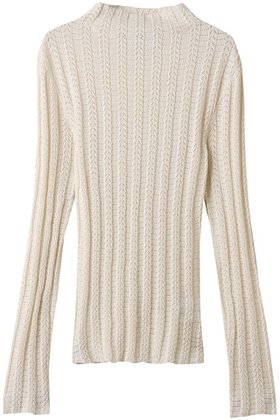 【マーレット/MERLETTE】 YARROW マーセライズドコットン ハンドスモッキング刺しゅうトップス人気、トレンドファッション・服の通販 founy(ファニー) ファッション Fashion レディースファッション Fashion for Women トップス・カットソー Cut & Sew Tops ニット Knit Tops & Sweaters カジュアルプルオーバー・ニットトップス Pullovers & Knit Tops / Casual Pullovers デニム Denim, Jeans Material リネン Linen, Linen Fabric リラックス Relax, Relaxed Fit エレガント 上品 Elegant |ID:prp329100004687926