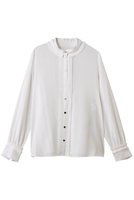 【アナイ/ANAYI】のポリデシンプリーツディテールブラウス 人気、トレンドファッション・服の通販 founy(ファニー) ファッション Fashion レディースファッション Fashion for Women トップス・カットソー Cut & Sew Tops シャツ・ブラウス・オフィスカジュアル Elegant Blouses & Button-Ups クラシカル Classical, Vintage-Inspired スリーブ Sleeve, Long Sleeve / Short Sleeve セレモニー Ceremony ファブリック Fabric, Textile プリーツ Pleats, Pleated リュクス Luxury, Elegant, High-End, Chic ロング Long, Long-Length エレガント 上品 Elegant |ID:prp329100004687934