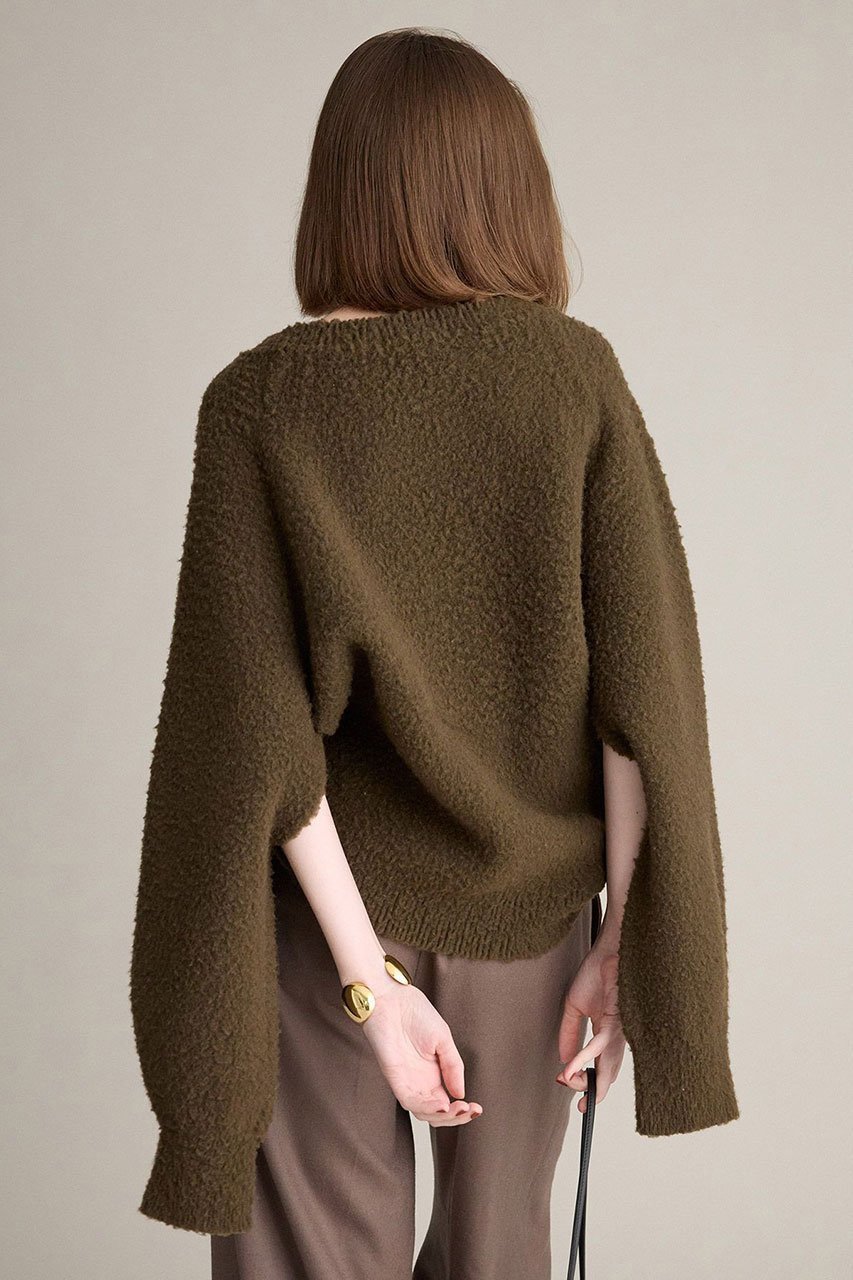 【ブリル/BRILL】のナッピングクルーネックプルオーバー 人気、トレンドファッション・服の通販 founy(ファニー) 　ファッション　Fashion　レディースファッション　Fashion for Women　トップス・カットソー　Cut & Sew Tops　ニット　Knit Tops & Sweaters　カジュアルプルオーバー・ニットトップス　Pullovers & Knit Tops / Casual Pullovers　フランス　France, French　新作・新入荷　New Arrivals / New In　other-4|ID: prp329100004687935 ipo3291000000033852722