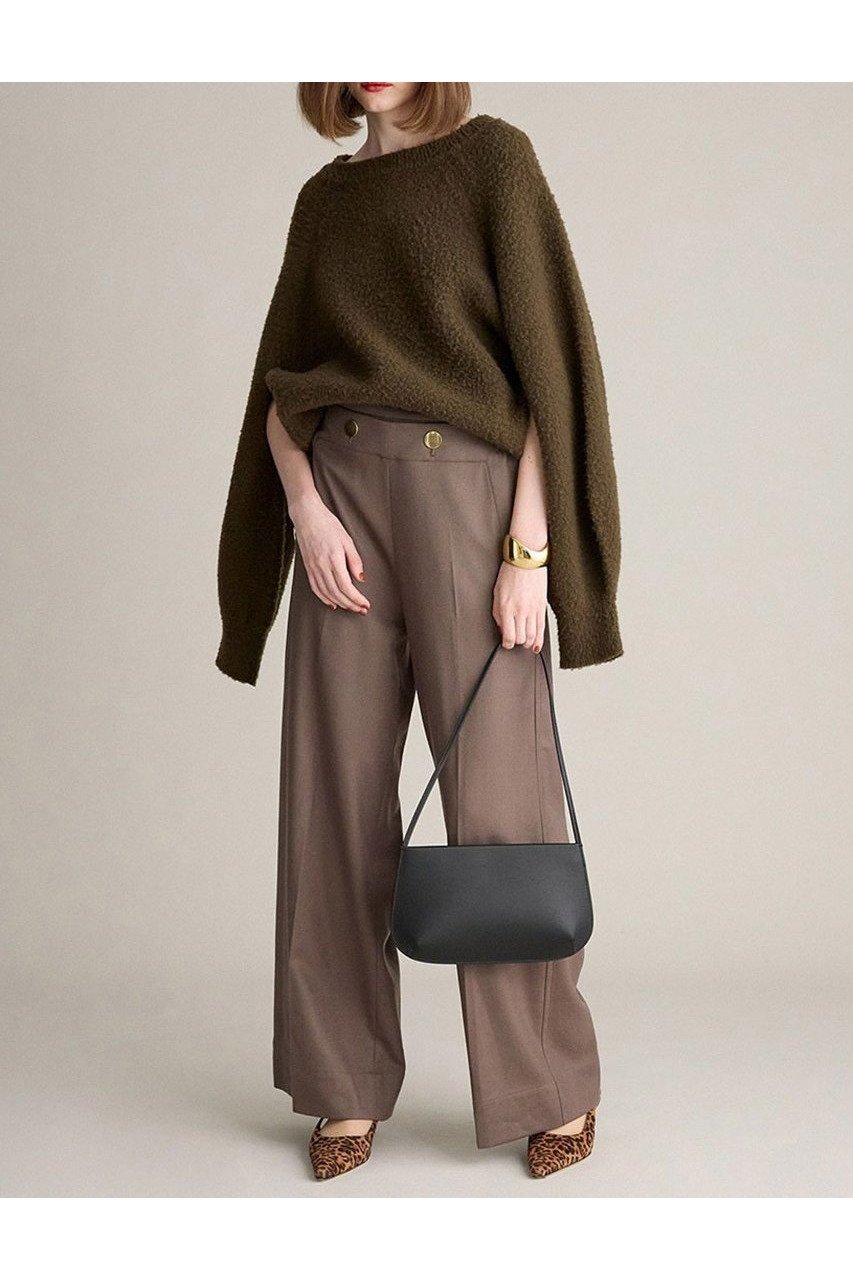 【ブリル/BRILL】のナッピングクルーネックプルオーバー 人気、トレンドファッション・服の通販 founy(ファニー) 　ファッション　Fashion　レディースファッション　Fashion for Women　トップス・カットソー　Cut & Sew Tops　ニット　Knit Tops & Sweaters　カジュアルプルオーバー・ニットトップス　Pullovers & Knit Tops / Casual Pullovers　フランス　France, French　新作・新入荷　New Arrivals / New In　other-5|ID: prp329100004687935 ipo3291000000033852723