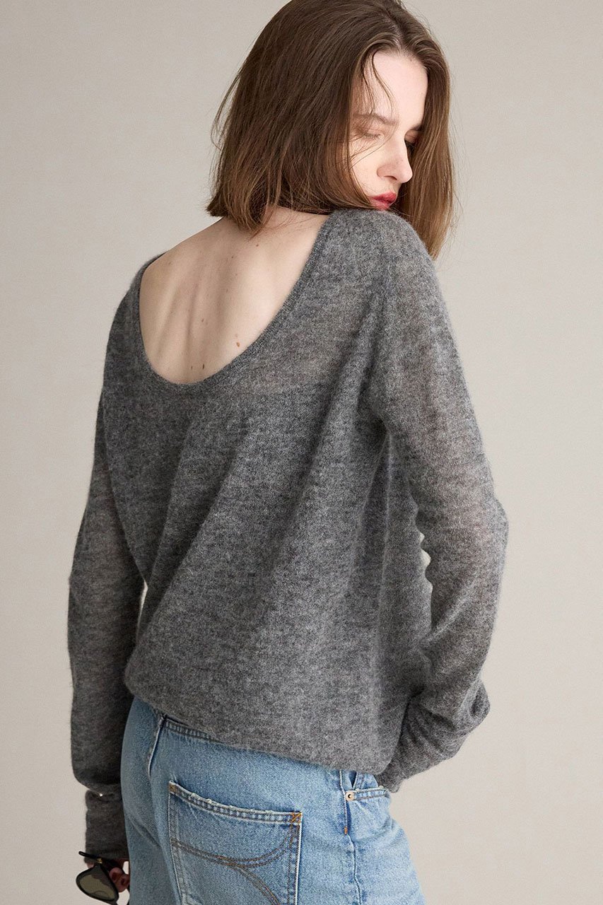 【ブリル/BRILL】のニュアンスシアクルーネック プルオーバー 人気、トレンドファッション・服の通販 founy(ファニー) ファッション Fashion レディースファッション Fashion for Women トップス・カットソー Cut & Sew Tops ニット Knit Tops & Sweaters カジュアルプルオーバー・ニットトップス Pullovers & Knit Tops / Casual Pullovers イタリア Italy ベビー Baby, Babywear ベーシック Basic, Essential エレガント 上品 Elegant other-5|ID: prp329100004687936 ipo3291000000035298459