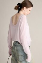 【ブリル/BRILL】のニュアンスシアクルーネック プルオーバー ベビーピンク|ID: prp329100004687936 ipo3291000000035625798