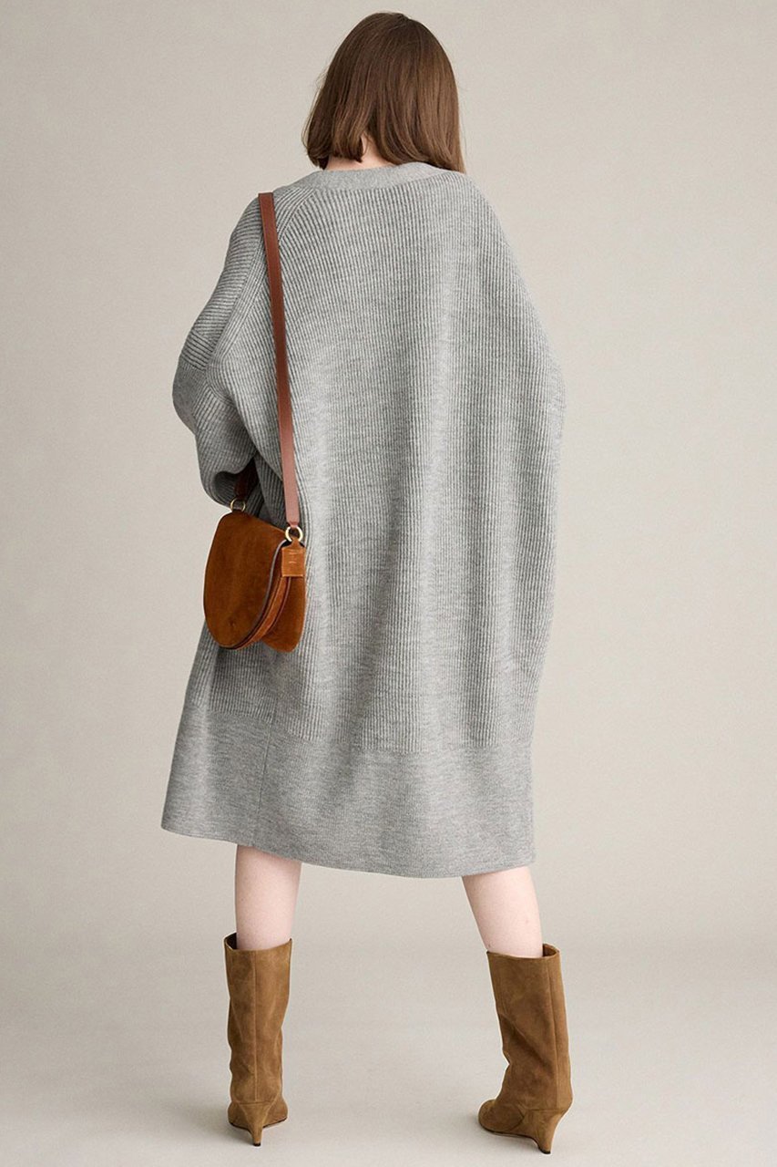 【ブリル/BRILL】のメリノロングカーディガン 人気、トレンドファッション・服の通販 founy(ファニー) 　ファッション　Fashion　レディースファッション　Fashion for Women　トップス・カットソー　Cut & Sew Tops　ニット　Knit Tops & Sweaters　カーディガン・羽織り　Layered Style Cardigans　おすすめ　Recommended / Our Picks　アクセサリー　Fashion Accessories　カーディガン　Cardigan, Knitwear　フランス　France, French　メタル　Metal, Metal Parts　新作・新入荷　New Arrivals / New In　畦　Ribbed Knit　other-8|ID: prp329100004687937 ipo3291000000033852758