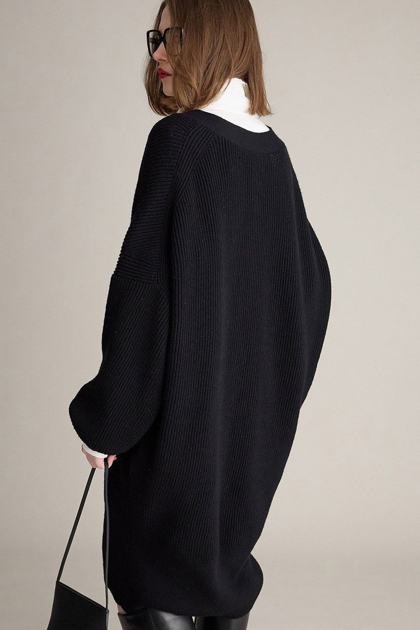 【ブリル/BRILL】のメリノロングカーディガン 人気、トレンドファッション・服の通販 founy(ファニー) 　ファッション　Fashion　レディースファッション　Fashion for Women　トップス・カットソー　Cut & Sew Tops　ニット　Knit Tops & Sweaters　カーディガン・羽織り　Layered Style Cardigans　おすすめ　Recommended / Our Picks　アクセサリー　Fashion Accessories　カーディガン　Cardigan, Knitwear　フランス　France, French　メタル　Metal, Metal Parts　畦　Ribbed Knit　other-3|ID: prp329100004687937 ipo3291000000035298467