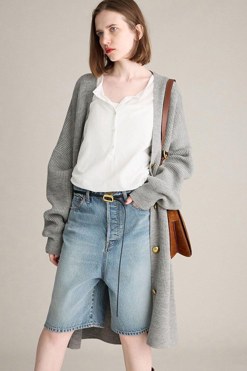 【ブリル/BRILL】のメリノロングカーディガン 人気、トレンドファッション・服の通販 founy(ファニー) 　ファッション　Fashion　レディースファッション　Fashion for Women　トップス・カットソー　Cut & Sew Tops　ニット　Knit Tops & Sweaters　カーディガン・羽織り　Layered Style Cardigans　おすすめ　Recommended / Our Picks　アクセサリー　Fashion Accessories　カーディガン　Cardigan, Knitwear　フランス　France, French　メタル　Metal, Metal Parts　畦　Ribbed Knit　other-5|ID: prp329100004687937 ipo3291000000035724960