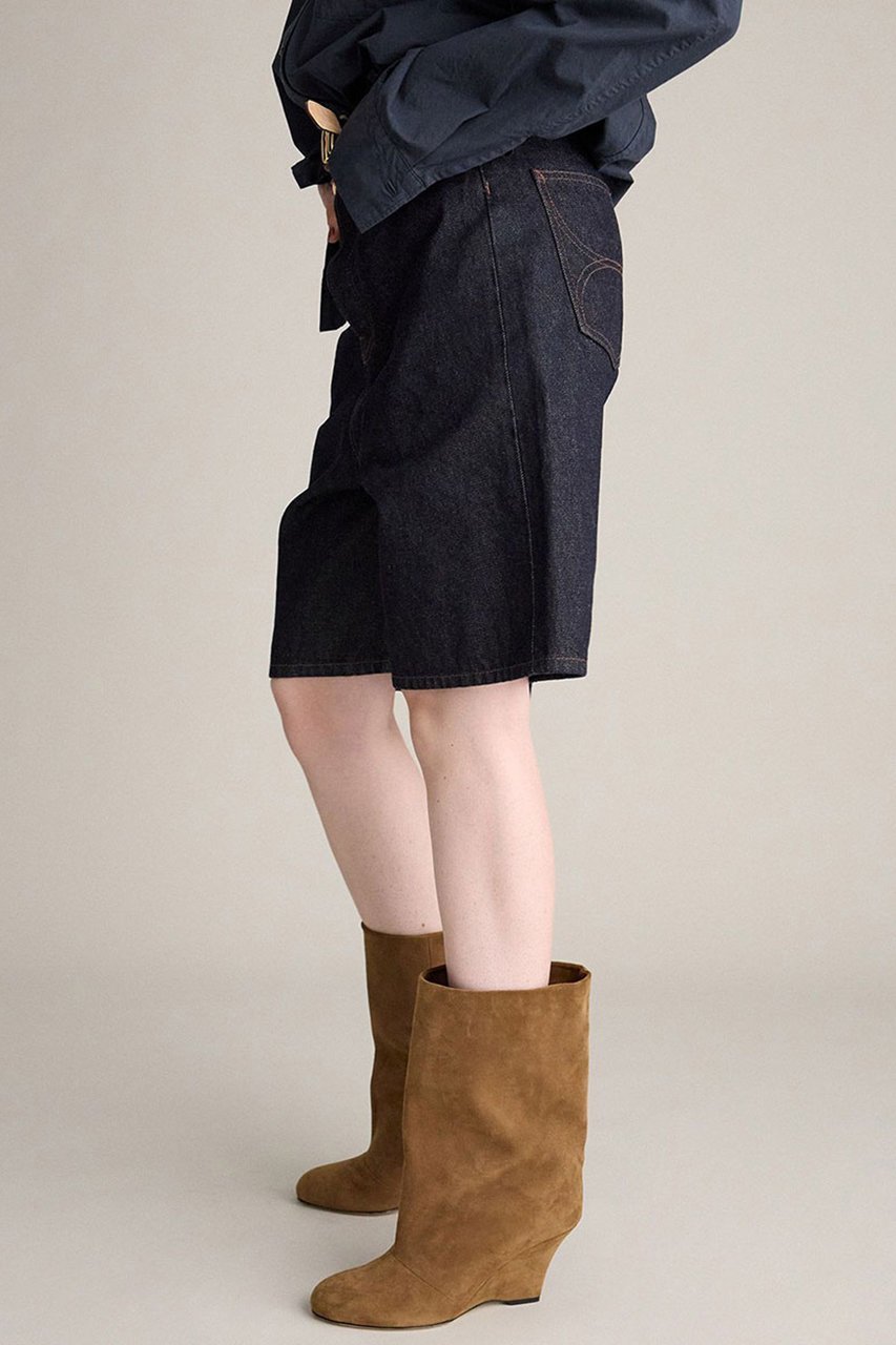 【ブリル/BRILL】のデニムハーフパンツ 人気、トレンドファッション・服の通販 founy(ファニー) 　ファッション　Fashion　レディースファッション　Fashion for Women　パンツ　Pants & Trousers　デニムパンツ・ジーンズ・美脚デニム　Denim Jeans & Pants　ショートパンツ・ハーフパンツ　High-Waisted & Relaxed Shorts　デニム　Denim, Jeans Material　ハーフ　Half, Half-Length　ヴィンテージ　Vintage Style　定番　Standard, Basic Item　新作・新入荷　New Arrivals / New In　other-2|ID: prp329100004687938 ipo3291000000033852764