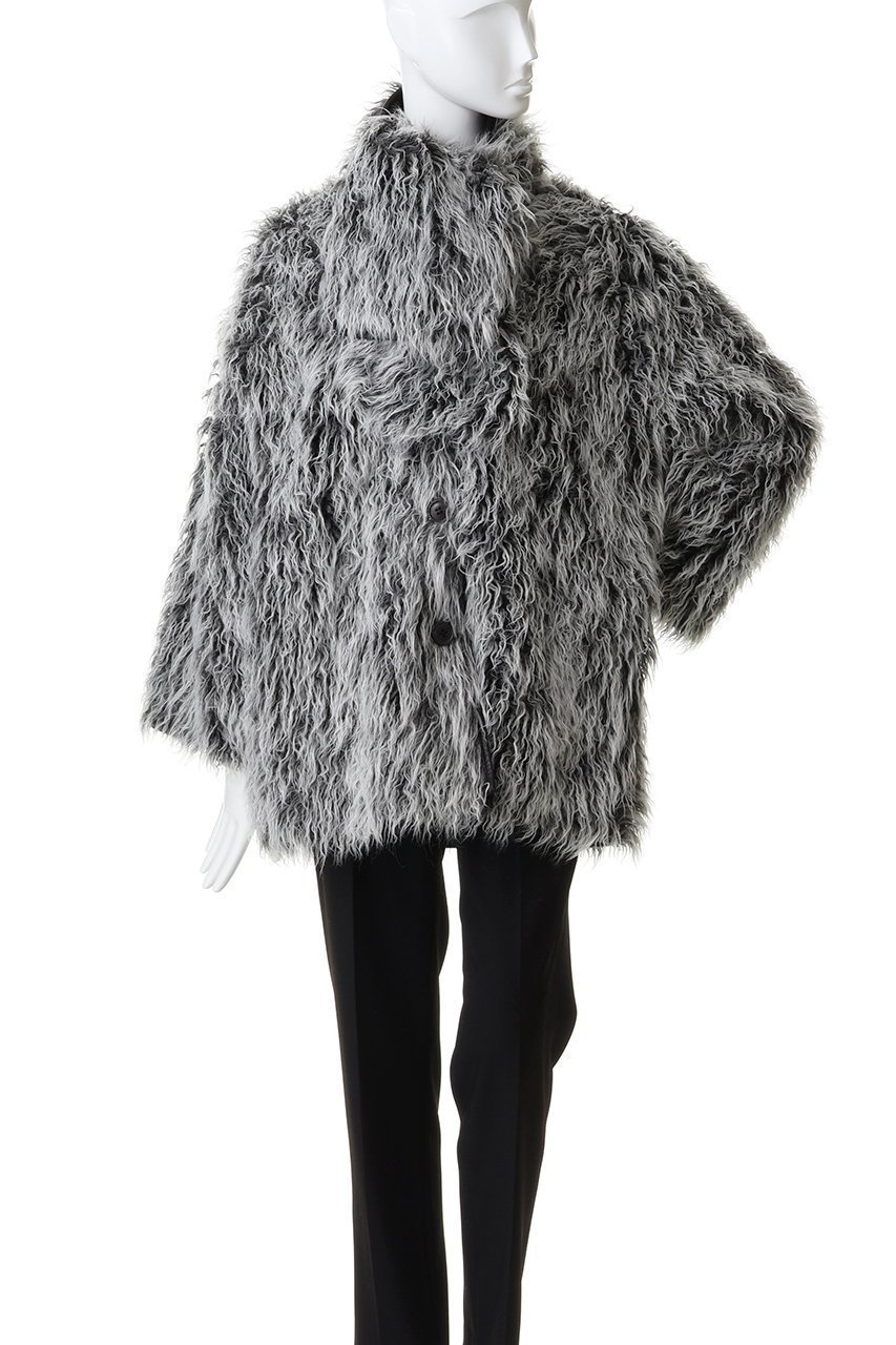 【プランク プロジェクト/PRANK PROJECT】のリバーシブルファーコート / Reversible Fur Coat 人気、トレンドファッション・服の通販 founy(ファニー) ファッション Fashion レディースファッション Fashion for Women アウター Coat / Outerwear Collection コート・ロングコート・ピーコート Long Coats, Peacoats & More ウェーブ Wavy Pattern カーディガン Cardigan, Knitwear フェイクレザー Faux Leather, PU Leather マフラー Scarf, Muffler リバーシブル Reversible, Two-Sided ロング Long, Long-Length other-2|ID: prp329100004687940 ipo3291000000035724995