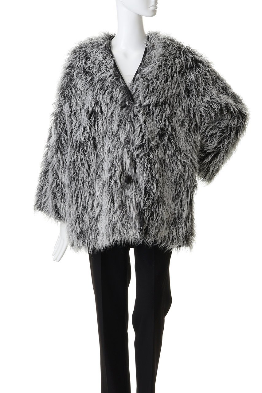 【プランク プロジェクト/PRANK PROJECT】のリバーシブルファーコート / Reversible Fur Coat 人気、トレンドファッション・服の通販 founy(ファニー) ファッション Fashion レディースファッション Fashion for Women アウター Coat / Outerwear Collection コート・ロングコート・ピーコート Long Coats, Peacoats & More ウェーブ Wavy Pattern カーディガン Cardigan, Knitwear フェイクレザー Faux Leather, PU Leather マフラー Scarf, Muffler リバーシブル Reversible, Two-Sided ロング Long, Long-Length other-6|ID: prp329100004687940 ipo3291000000035725001