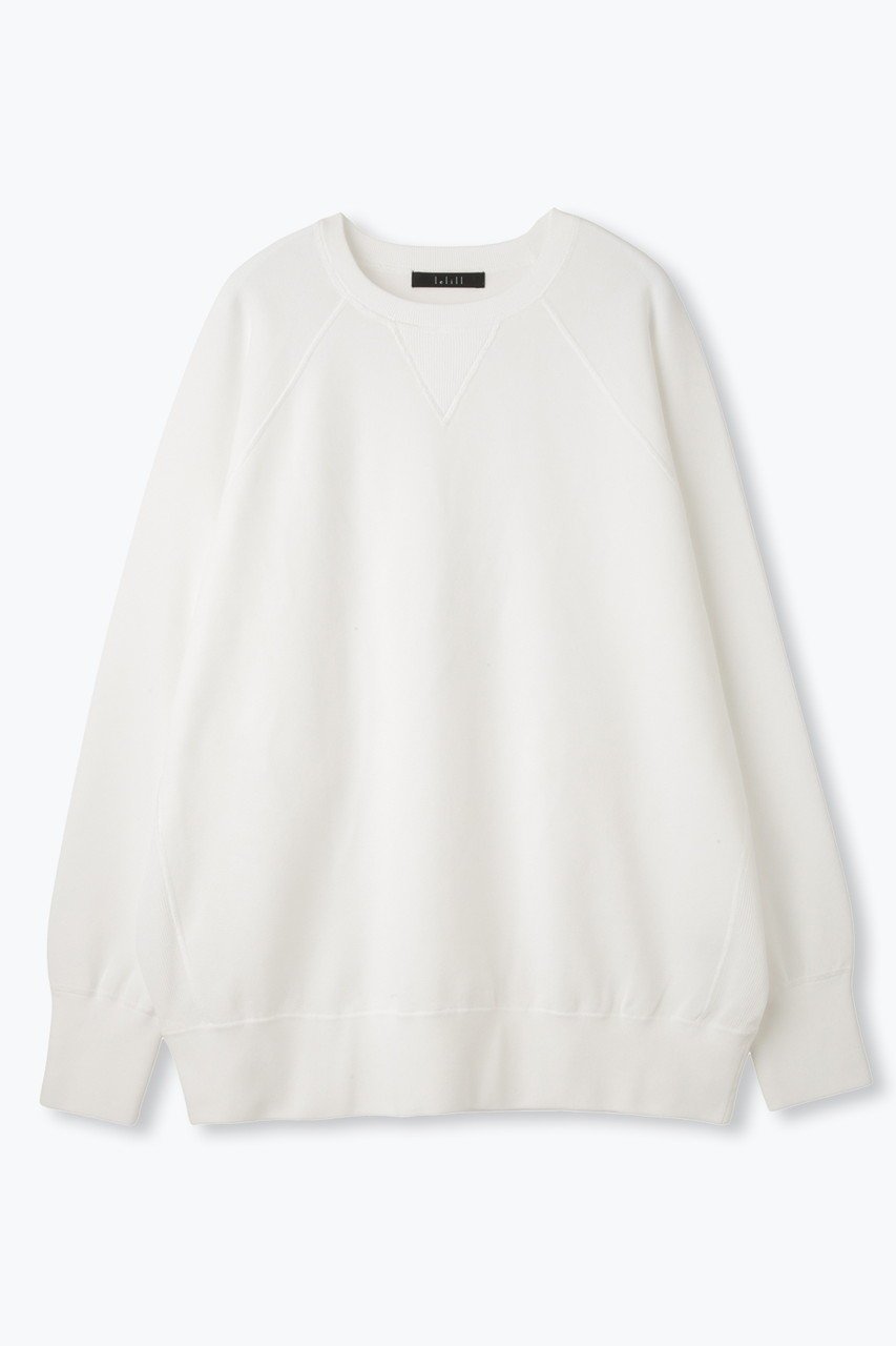 【レリル/lelill】のハイテクニット スウェット (ワイドシルエット) インテリア・キッズ・メンズ・レディースファッション・服の通販 founy(ファニー) 　ファッション　Fashion　レディースファッション　Fashion for Women　トップス・カットソー　Cut & Sew Tops　ニット　Knit Tops & Sweaters　シャツ・ブラウス・オフィスカジュアル　Elegant Blouses & Button-Ups　レディースパーカー・カジュアルフーディー　Casual Hoodies & Sweatshirts　ロングTシャツ・Tシャツ　Longline T-Shirts & Tees　スウェット・クルーネックトップス　Sweatshirts & Crewnecks / Relaxed Fit Sweat Tops　カットソー・ベーシックTシャツ　Cut-and-Sewn Tops / Stretch Tees & Basics　おすすめ　Recommended / Our Picks　スウェット / スエット　Sweatshirt, Sweatwear　ワイド　Wide, Wide Fit　新作・新入荷　New Arrivals / New In　洗える　Machine Washable　オフホワイト|ID: prp329100004687959 ipo3291000000033853119