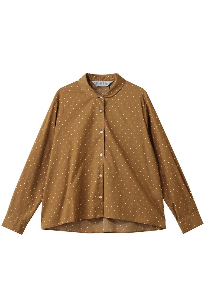 【ミディウミ/MidiUmi】のdots dutch collar shirt シャツ インテリア・キッズ・メンズ・レディースファッション・服の通販 founy(ファニー) https://founy.com/ ファッション Fashion レディースファッション Fashion for Women トップス・カットソー Cut & Sew Tops シャツ・ブラウス・オフィスカジュアル Elegant Blouses & Button-Ups おすすめ Recommended / Our Picks コンパクト Compact, Small Size シアー Sheer, See-Through ジャケット Jacket, Outerwear スリーブ Sleeve, Long Sleeve / Short Sleeve セットアップ Set-Up, Coordinated Outfit ドット Polka Dot, Dot Pattern ロング Long, Long-Length エレガント 上品 Elegant |ID: prp329100004689226 ipo3291000000036203791