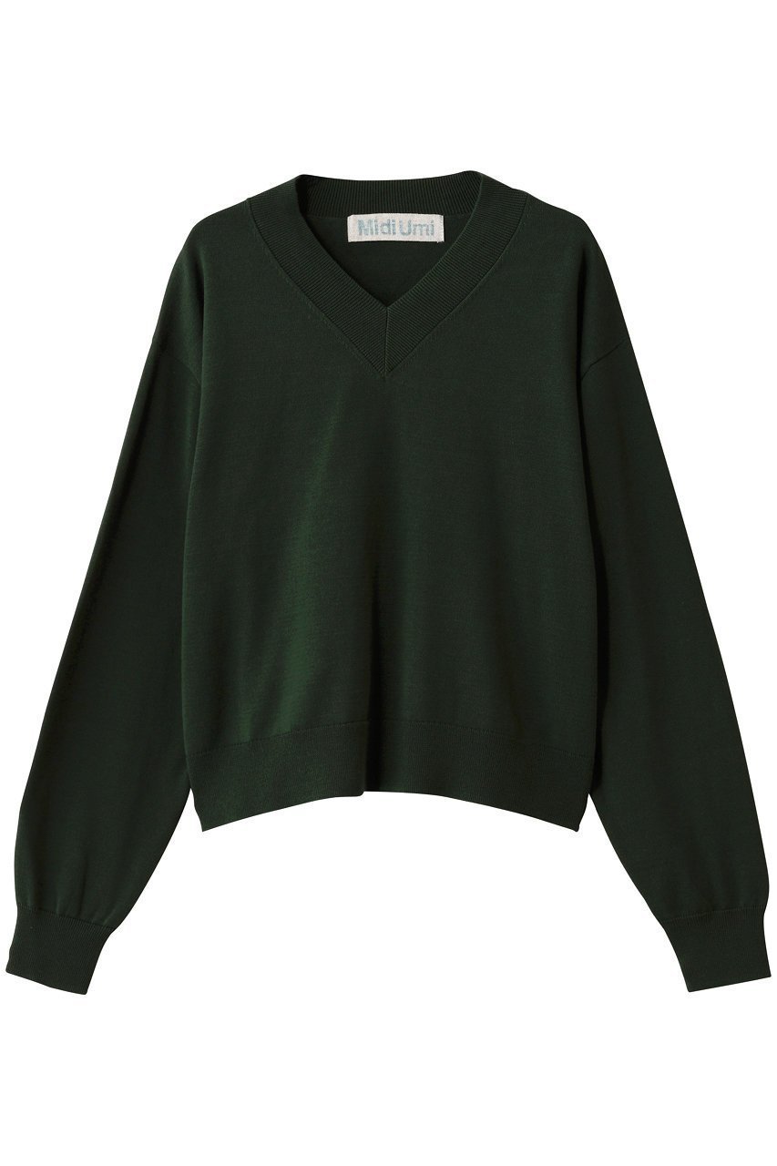 【ミディウミ/MidiUmi】のV neck knit PO プルオーバー 人気、トレンドファッション・服の通販 founy(ファニー) ファッション Fashion レディースファッション Fashion for Women トップス・カットソー Cut & Sew Tops ニット Knit Tops & Sweaters カジュアルプルオーバー・ニットトップス Pullovers & Knit Tops / Casual Pullovers シンプル Simple, Minimal ジャケット Jacket, Outerwear ハイネック High Neck, Mock Neck 秋 Autumn other-1|ID: prp329100004689227 ipo3291000000033866079