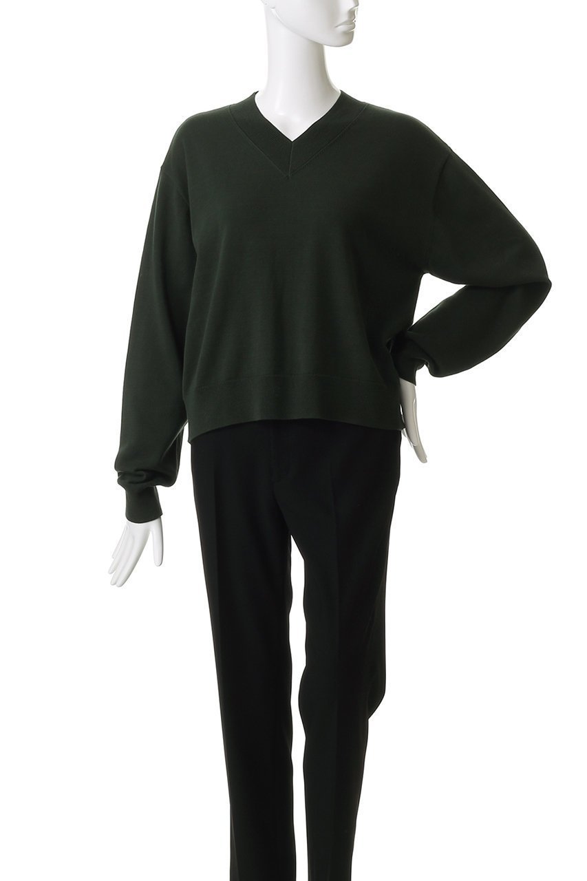 【ミディウミ/MidiUmi】のV neck knit PO プルオーバー 人気、トレンドファッション・服の通販 founy(ファニー) ファッション Fashion レディースファッション Fashion for Women トップス・カットソー Cut & Sew Tops ニット Knit Tops & Sweaters カジュアルプルオーバー・ニットトップス Pullovers & Knit Tops / Casual Pullovers シンプル Simple, Minimal ジャケット Jacket, Outerwear ハイネック High Neck, Mock Neck 秋 Autumn other-2|ID: prp329100004689227 ipo3291000000033866083