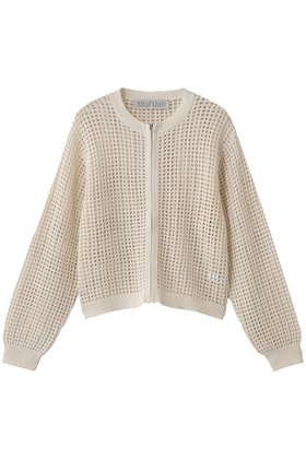 【ミディウミ/MidiUmi】の【9/15 11:00販売開始】mesh knit zip CD カーディガン 人気、トレンドファッション・服の通販 founy(ファニー) ファッション Fashion レディースファッション Fashion for Women トップス・カットソー Cut & Sew Tops ニット Knit Tops & Sweaters カーディガン・羽織り Layered Style Cardigans カーディガン Cardigan, Knitwear キャミソール Camisole, Spaghetti Strap Top トレンド Trend, Trending Now メッシュ Mesh, Net Fabric 夏 Summer |ID:prp329100004689228