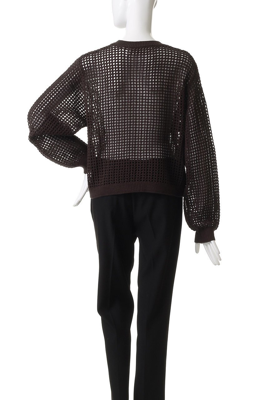 【ミディウミ/MidiUmi】のmesh knit zip CD カーディガン 人気、トレンドファッション・服の通販 founy(ファニー) 　ファッション　Fashion　レディースファッション　Fashion for Women　トップス・カットソー　Cut & Sew Tops　ニット　Knit Tops & Sweaters　カーディガン・羽織り　Layered Style Cardigans　カーディガン　Cardigan, Knitwear　キャミソール　Camisole, Spaghetti Strap Top　トレンド　Trend, Trending Now　メッシュ　Mesh, Net Fabric　夏　Summer　other-4|ID: prp329100004689228 ipo3291000000035986213