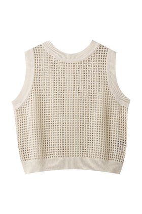 【ミディウミ/MidiUmi】の【9/15 11:00販売開始】mesh knit 2way vest ベスト 人気、トレンドファッション・服の通販 founy(ファニー) ファッション Fashion レディースファッション Fashion for Women トップス・カットソー Cut & Sew Tops ニット Knit Tops & Sweaters ベスト&ジレ / 重ね着スタイル Vests & Gilets カジュアルプルオーバー・ニットトップス Pullovers & Knit Tops / Casual Pullovers キャミソール Camisole, Spaghetti Strap Top トレンド Trend, Trending Now ベスト Vest, Waistcoat メッシュ Mesh, Net Fabric 夏 Summer |ID:prp329100004689229