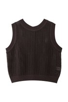 【ミディウミ/MidiUmi】の【9/15 11:00販売開始】mesh knit 2way vest ベスト 人気、トレンドファッション・服の通販 founy(ファニー) ファッション Fashion レディースファッション Fashion for Women トップス・カットソー Cut & Sew Tops ニット Knit Tops & Sweaters ベスト&ジレ / 重ね着スタイル Vests & Gilets カジュアルプルオーバー・ニットトップス Pullovers & Knit Tops / Casual Pullovers キャミソール Camisole, Spaghetti Strap Top トレンド Trend, Trending Now ベスト Vest, Waistcoat メッシュ Mesh, Net Fabric 夏 Summer thumbnail brown|ID: prp329100004689229 ipo3291000000033866097