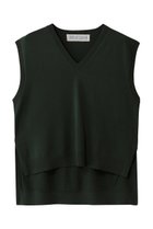 【ミディウミ/MidiUmi】のhigh-low V neck vest ベスト 人気、トレンドファッション・服の通販 founy(ファニー) ファッション Fashion レディースファッション Fashion for Women トップス・カットソー Cut & Sew Tops ニット Knit Tops & Sweaters ベスト&ジレ / 重ね着スタイル Vests & Gilets カジュアルプルオーバー・ニットトップス Pullovers & Knit Tops / Casual Pullovers シンプル Simple, Minimal ジャケット Jacket, Outerwear スリット Slit, Slit Detail ベスト Vest, Waistcoat thumbnail green|ID: prp329100004689230 ipo3291000000033866105