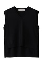 【ミディウミ/MidiUmi】のhigh-low V neck vest ベスト 人気、トレンドファッション・服の通販 founy(ファニー) ファッション Fashion レディースファッション Fashion for Women トップス・カットソー Cut & Sew Tops ニット Knit Tops & Sweaters ベスト&ジレ / 重ね着スタイル Vests & Gilets カジュアルプルオーバー・ニットトップス Pullovers & Knit Tops / Casual Pullovers シンプル Simple, Minimal ジャケット Jacket, Outerwear スリット Slit, Slit Detail ベスト Vest, Waistcoat thumbnail black|ID: prp329100004689230 ipo3291000000033866107