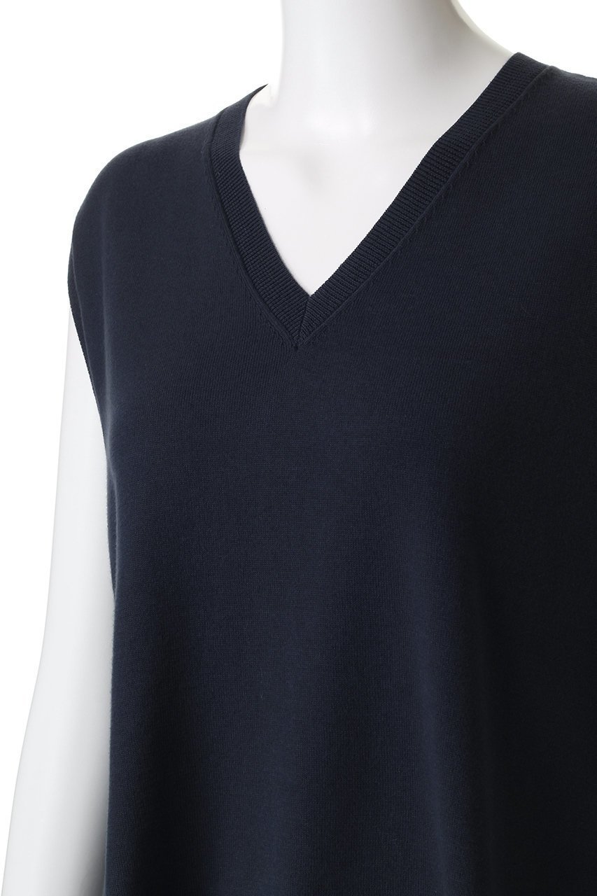 【ミディウミ/MidiUmi】のhigh-low V neck vest ベスト 人気、トレンドファッション・服の通販 founy(ファニー) ファッション Fashion レディースファッション Fashion for Women トップス・カットソー Cut & Sew Tops ニット Knit Tops & Sweaters ベスト&ジレ / 重ね着スタイル Vests & Gilets カジュアルプルオーバー・ニットトップス Pullovers & Knit Tops / Casual Pullovers シンプル Simple, Minimal ジャケット Jacket, Outerwear スリット Slit, Slit Detail ベスト Vest, Waistcoat other-5|ID: prp329100004689230 ipo3291000000033866111