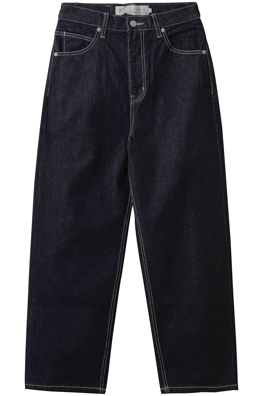 【ミディウミ/MidiUmi】のhigh waist wide straight denim デニム インテリア・キッズ・メンズ・レディースファッション・服の通販 founy(ファニー) 　ファッション　Fashion　レディースファッション　Fashion for Women　パンツ　Pants & Trousers　デニムパンツ・ジーンズ・美脚デニム　Denim Jeans & Pants　デニム　Denim, Jeans Material　ワイド　Wide, Wide Fit　再入荷　Restock / Back in Stock　navy|ID: prp329100004689234 ipo3291000000033866140