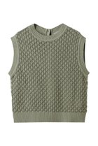 【ミディウミ/MidiUmi】のmesh knit vest ベスト green|ID: prp329100004689237 ipo3291000000033866163