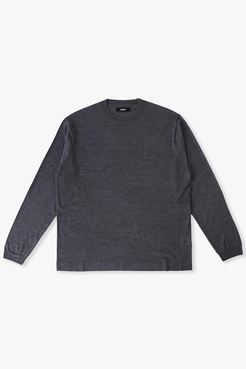 【アンダーアール/UNDER R】の【UNDER R】ハイゲージニット プルオーバー インテリア・キッズ・メンズ・レディースファッション・服の通販 founy(ファニー) 　ファッション　Fashion　レディースファッション　Fashion for Women　トップス・カットソー　Cut & Sew Tops　ニット　Knit Tops & Sweaters　カジュアルプルオーバー・ニットトップス　Pullovers & Knit Tops / Casual Pullovers　ユニセックス　Unisex, Genderless　なめらか　Smooth, Silky Texture　インナー　Innerwear　カットソー　Cut and Sewn Top　クラシカル　Classical, Vintage-Inspired　フィット　Fit, Slim Fit　レギュラー　Regular, Standard Fit　エレガント 上品　Elegant　再入荷　Restock / Back in Stock　gray|ID: prp329100004689238 ipo3291000000033866170