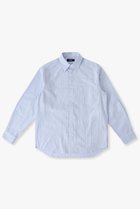 【アンダーアール/UNDER R】の【UNDER R】ランダムストライプ シャツ 人気、トレンドファッション・服の通販 founy(ファニー) ファッション Fashion レディースファッション Fashion for Women トップス・カットソー Cut & Sew Tops シャツ・ブラウス・オフィスカジュアル Elegant Blouses & Button-Ups ユニセックス Unisex, Genderless ストライプ Stripe, Striped Pattern スリーブ Sleeve, Long Sleeve / Short Sleeve デニム Denim, Jeans Material フィット Fit, Slim Fit ランダム Random, Irregular ロング Long, Long-Length 新作・新入荷 New Arrivals / New In thumbnail sax|ID: prp329100004689240 ipo3291000000033866180