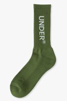 【アンダーアール/UNDER R】の【UNDER R】ロゴ ソックス olive|ID: prp329100004689251 ipo3291000000033866244