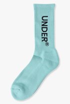 【アンダーアール/UNDER R】の【UNDER R】ロゴ ソックス lt blue|ID: prp329100004689251 ipo3291000000033866245