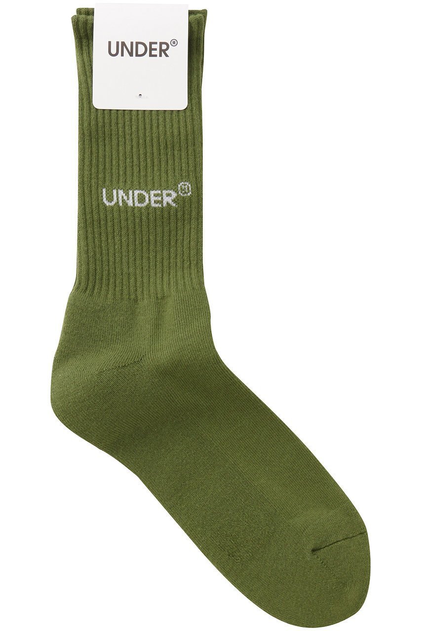 【アンダーアール/UNDER R】の【UNDER R】ロゴ ソックス インテリア・キッズ・メンズ・レディースファッション・服の通販 founy(ファニー) 　ファッション　Fashion　レディースファッション　Fashion for Women　ソックス&靴下　Socks & Hosiery　レッグウェア・ストッキング　Legwear & Hosiery　ユニセックス　Unisex, Genderless　クラシック　Classic, Timeless Style　サンダル　Sandals, Summer Shoes　スニーカー　Sneakers, Trainers　ソックス　Socks, Hosiery　バランス　Balance, Style Balance　新作・新入荷　New Arrivals / New In　olive|ID: prp329100004689252 ipo3291000000033866249