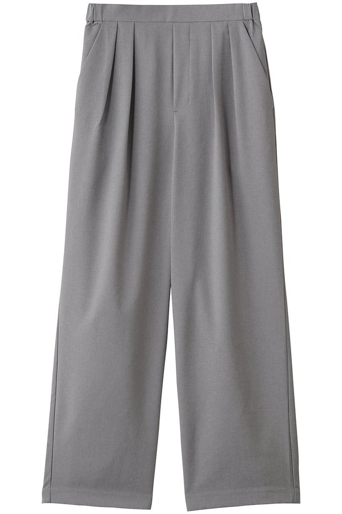 【ミディウミ/MidiUmi】のwide slacks PT パンツ インテリア・キッズ・メンズ・レディースファッション・服の通販 founy(ファニー) https://founy.com/ ファッション Fashion レディースファッション Fashion for Women パンツ Pants & Trousers ドレープ Drape, Draping Fabric フラット Flat, Flat Shoes フロント Front, Front Design エレガント 上品 Elegant |ID: prp329100004689256 ipo3291000000033866267