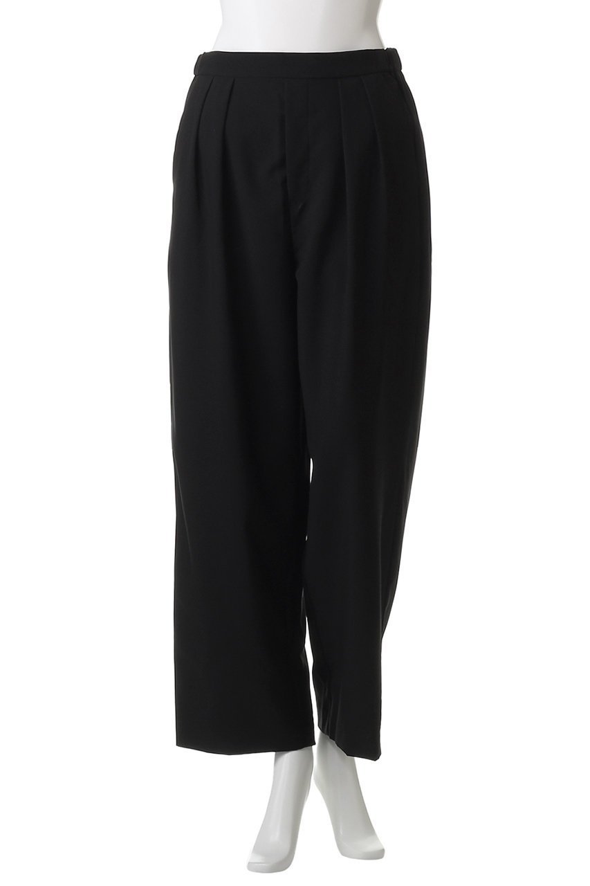 【ミディウミ/MidiUmi】のwide slacks PT パンツ 人気、トレンドファッション・服の通販 founy(ファニー) 　ファッション　Fashion　レディースファッション　Fashion for Women　パンツ　Pants & Trousers　ドレープ　Drape, Draping Fabric　フラット　Flat, Flat Shoes　フロント　Front, Front Design　エレガント 上品　Elegant　other-2|ID: prp329100004689256 ipo3291000000035362072