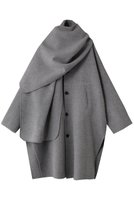 【ニアー ニッポン/near.nippon】のストール付き ケープコート 人気、トレンドファッション・服の通販 founy(ファニー) ファッション Fashion レディースファッション Fashion for Women アウター Coat / Outerwear Collection コート・ロングコート・ピーコート Long Coats, Peacoats & More ストール Stole, Wrap トレンド Trend, Trending Now ラグジュアリー Luxury, Elegant ロング Long, Long-Length エレガント 上品 Elegant 定番 Standard, Basic Item A/W・秋冬 Autumn/Winter |ID:prp329100004689266