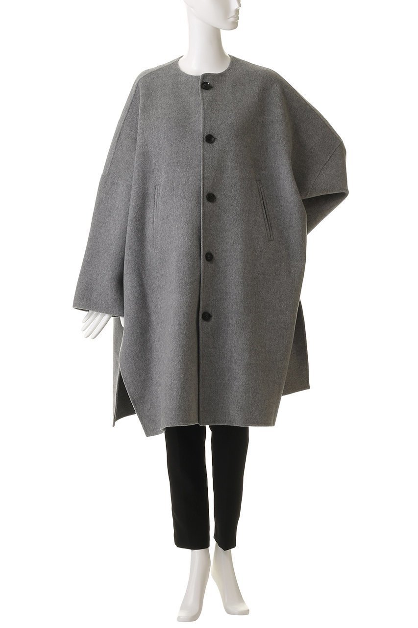 【ニアー ニッポン/near.nippon】のストール付き ケープコート 人気、トレンドファッション・服の通販 founy(ファニー) 　ファッション　Fashion　レディースファッション　Fashion for Women　アウター　Coat / Outerwear Collection　コート・ロングコート・ピーコート　Long Coats, Peacoats & More　ストール　Stole, Wrap　トレンド　Trend, Trending Now　ラグジュアリー　Luxury, Elegant　ロング　Long, Long-Length　エレガント 上品　Elegant　定番　Standard, Basic Item　A/W・秋冬　Autumn/Winter　other-7|ID: prp329100004689266 ipo3291000000035840419