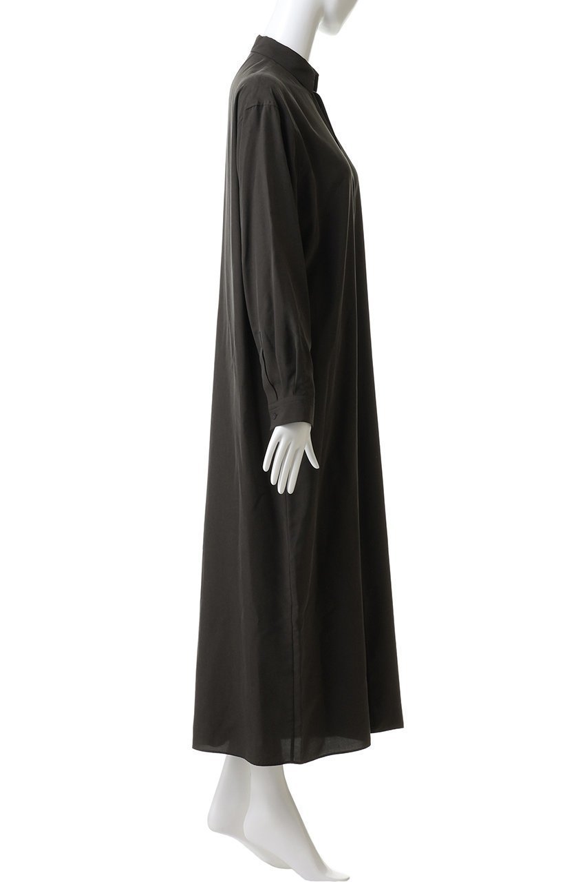 【エイトン/ATON】のSILK SUEDE ボタンダウン シャツ ドレス 人気、トレンドファッション・服の通販 founy(ファニー) 　ファッション　Fashion　レディースファッション　Fashion for Women　ワンピース　Dresses　フォーマル・パーティードレス・結婚式用ドレス　Elegant & Casual Dresses　チュニック　Tunic Tops & Dresses　シルク　Silk, 100% Silk　ストレート　Straight, Straight Cut　ダウン　Down, Puffer　チュニック　Tunic, Long Top　ドレス　Dress, One-Piece　ロング　Long, Long-Length　新作・新入荷　New Arrivals / New In　other-3|ID: prp329100004689271 ipo3291000000033866384
