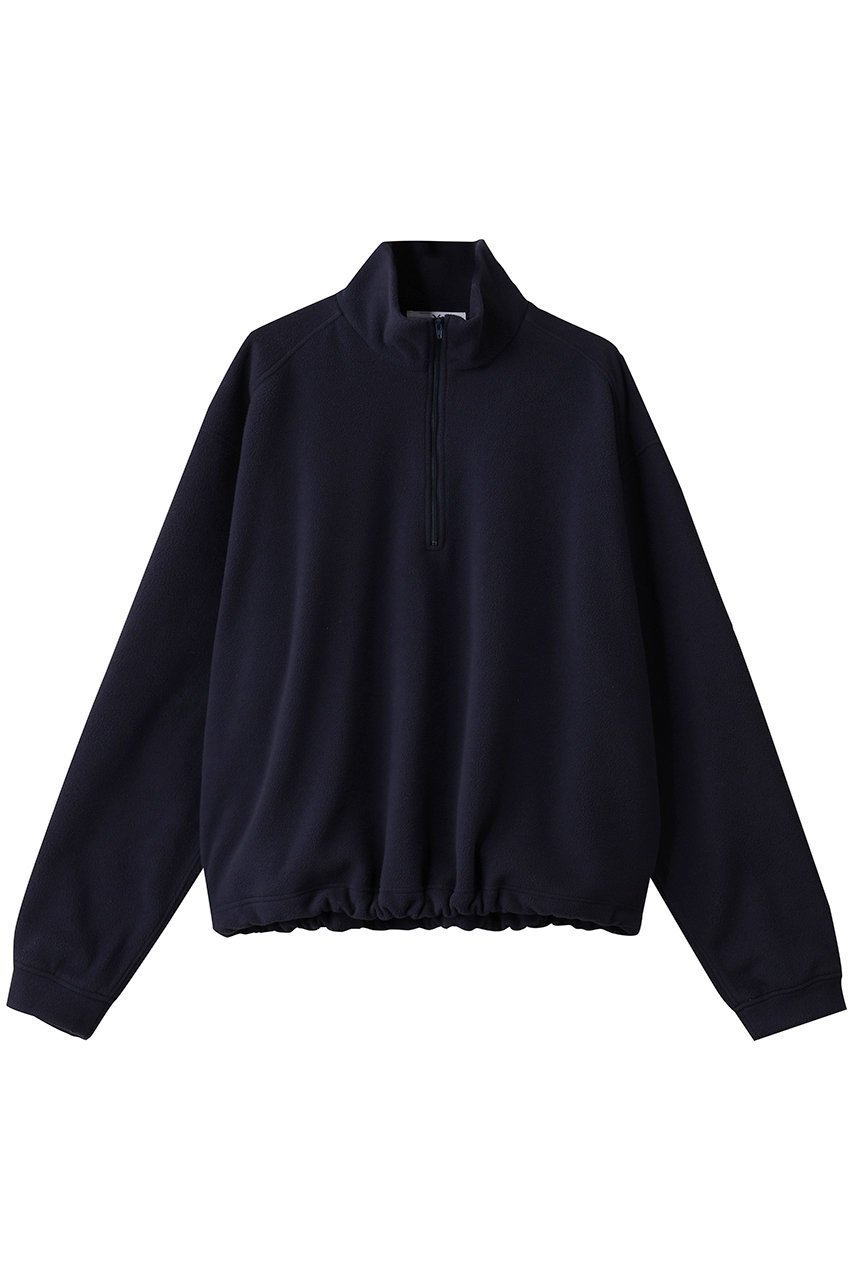 【イレーヴ/YLEVE】の【UNISEX】【Y】RECYCLE ポリエステル フリース ハーフ ジップ プルオーバー インテリア・キッズ・メンズ・レディースファッション・服の通販 founy(ファニー) 　ファッション　Fashion　レディースファッション　Fashion for Women　ユニセックス　Unisex, Genderless　ジップ　Zip, Zipper　ジャケット　Jacket, Outerwear　ハーフ　Half, Half-Length　ブルゾン　Blouson, Bomber Jacket　ワーク　Workwear, Utility Style　今季　This Season, Current Season　新作・新入荷　New Arrivals / New In　軽量　Lightweight, Ultra Light　ネイビー|ID: prp329100004689273 ipo3291000000033866393