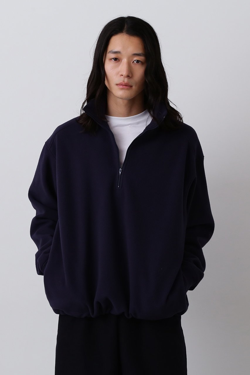 【イレーヴ/YLEVE】の【UNISEX】【Y】RECYCLE ポリエステル フリース ハーフ ジップ プルオーバー 人気、トレンドファッション・服の通販 founy(ファニー) 　ファッション　Fashion　レディースファッション　Fashion for Women　ユニセックス　Unisex, Genderless　ジップ　Zip, Zipper　ジャケット　Jacket, Outerwear　ハーフ　Half, Half-Length　ブルゾン　Blouson, Bomber Jacket　ワーク　Workwear, Utility Style　今季　This Season, Current Season　新作・新入荷　New Arrivals / New In　軽量　Lightweight, Ultra Light　other-8|ID: prp329100004689273 ipo3291000000033866403
