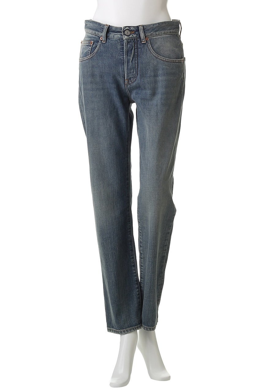 【エムエム6 メゾン マルタン マルジェラ/MM6 Maison Martin Margiela】の5ポケット デニムパンツ 人気、トレンドファッション・服の通販 founy(ファニー) 　ファッション　Fashion　レディースファッション　Fashion for Women　パンツ　Pants & Trousers　デニムパンツ・ジーンズ・美脚デニム　Denim Jeans & Pants　クラシック　Classic, Timeless Style　ジャケット　Jacket, Outerwear　ストレート　Straight, Straight Cut　デニム　Denim, Jeans Material　ポケット　Pocket, Pocket Detail　新作・新入荷　New Arrivals / New In　other-2|ID: prp329100004689275 ipo3291000000033866409