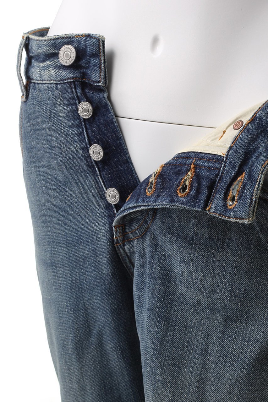 【エムエム6 メゾン マルタン マルジェラ/MM6 Maison Martin Margiela】の5ポケット デニムパンツ 人気、トレンドファッション・服の通販 founy(ファニー) 　ファッション　Fashion　レディースファッション　Fashion for Women　パンツ　Pants & Trousers　デニムパンツ・ジーンズ・美脚デニム　Denim Jeans & Pants　クラシック　Classic, Timeless Style　ジャケット　Jacket, Outerwear　ストレート　Straight, Straight Cut　デニム　Denim, Jeans Material　ポケット　Pocket, Pocket Detail　新作・新入荷　New Arrivals / New In　other-6|ID: prp329100004689275 ipo3291000000033866414