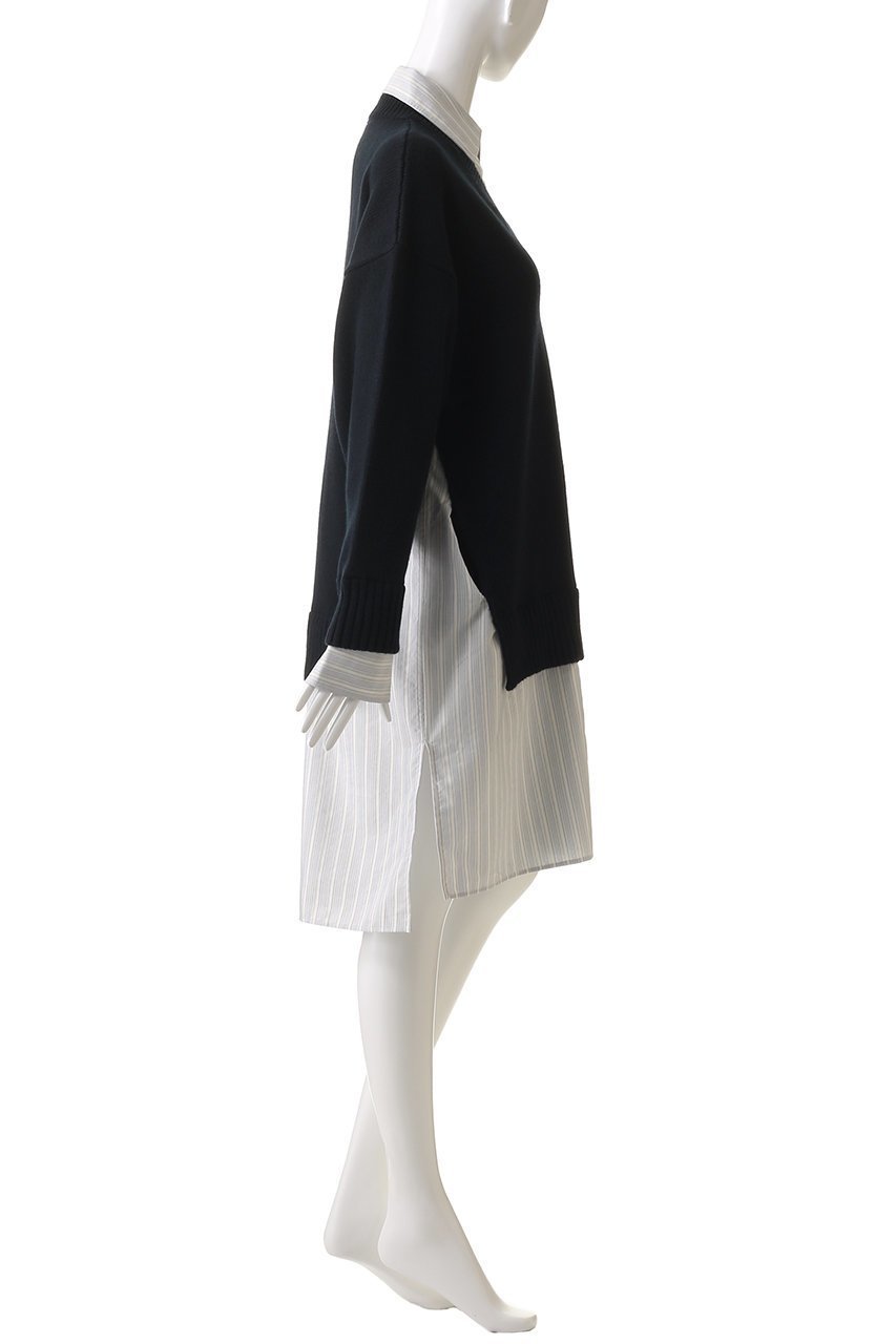 【ステラ マッカートニー/STELLA McCARTNEY】のニット&ファブリックドレス 人気、トレンドファッション・服の通販 founy(ファニー) 　ファッション　Fashion　レディースファッション　Fashion for Women　ワンピース　Dresses　フォーマル・パーティードレス・結婚式用ドレス　Elegant & Casual Dresses　チュニック　Tunic Tops & Dresses　シルク　Silk, 100% Silk　ストライプ　Stripe, Striped Pattern　チュニック　Tunic, Long Top　ドレス　Dress, One-Piece　新作・新入荷　New Arrivals / New In　other-3|ID: prp329100004689278 ipo3291000000033866438