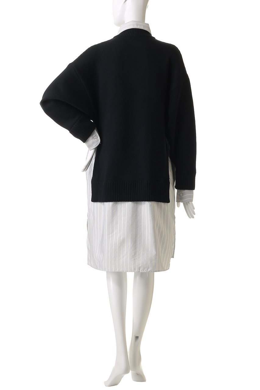 【ステラ マッカートニー/STELLA McCARTNEY】のニット&ファブリックドレス 人気、トレンドファッション・服の通販 founy(ファニー) 　ファッション　Fashion　レディースファッション　Fashion for Women　ワンピース　Dresses　フォーマル・パーティードレス・結婚式用ドレス　Elegant & Casual Dresses　チュニック　Tunic Tops & Dresses　シルク　Silk, 100% Silk　ストライプ　Stripe, Striped Pattern　チュニック　Tunic, Long Top　ドレス　Dress, One-Piece　新作・新入荷　New Arrivals / New In　other-4|ID: prp329100004689278 ipo3291000000033866440