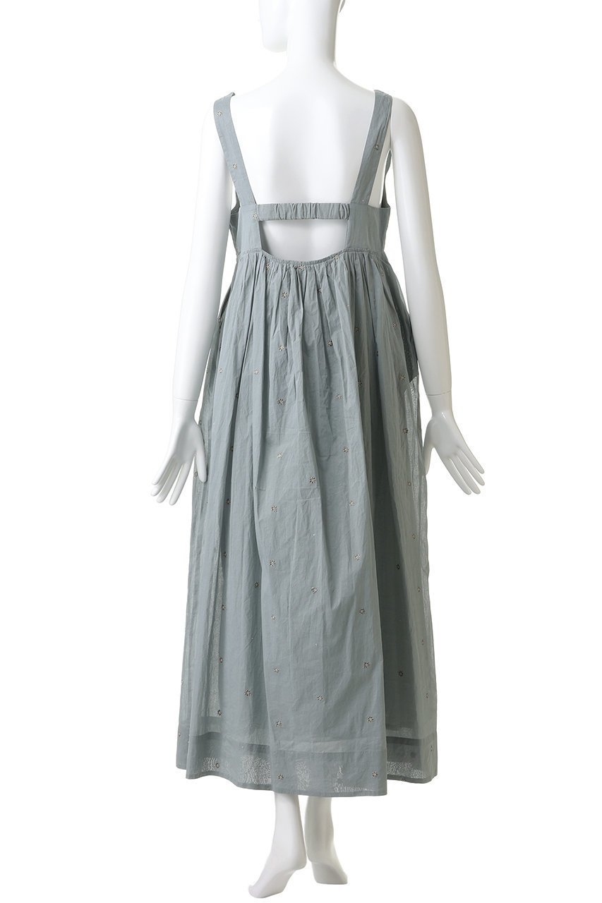 【ヌキテパ/NE QUITTEZ PAS】のCOTTON ORGANZA エンブロイダリー スリーブレス ドレス 人気、トレンドファッション・服の通販 founy(ファニー) 　ファッション　Fashion　レディースファッション　Fashion for Women　ワンピース　Dresses　フォーマル・パーティードレス・結婚式用ドレス　Elegant & Casual Dresses　チュニック　Tunic Tops & Dresses　エンブロイダリー　Embroidery Design　オーガンジー　Organza Fabric　スリーブ　Sleeve, Long Sleeve / Short Sleeve　チュニック　Tunic, Long Top　ドレス　Dress, One-Piece　ロング　Long, Long-Length　新作・新入荷　New Arrivals / New In　other-4|ID: prp329100004689281 ipo3291000000033866458